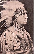 Martin Sampson served in the U.S. Army in the Spruce Division of the Aviation Corp. After his militrary service, he joined the Northwest Federation of American Indians, championing for restoration of treaty rights.