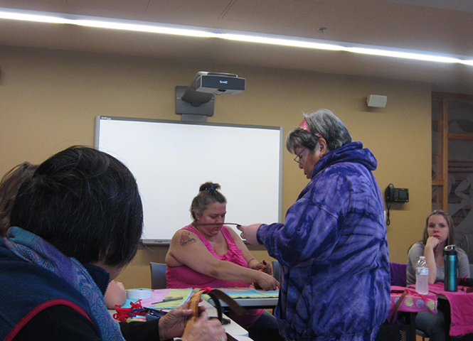 Clarissa Johnny (Tulalip) - Culture Series - Woven Headbands - Jun 2012