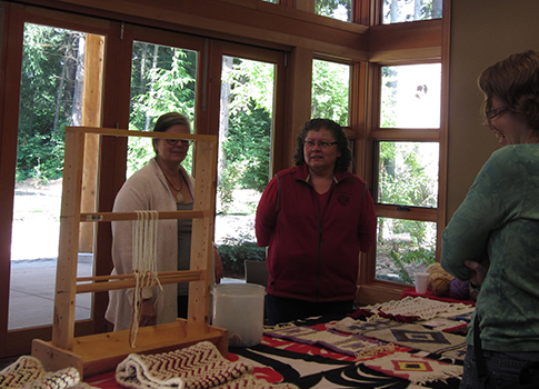 Frieda George (Chilliwack) - Workshop - Weaving - Jul 2012