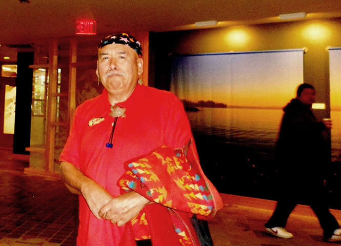 John Campbell (Tulalip) - Lecture Series - Discussing Ozark Archeological Site - Mar 2012