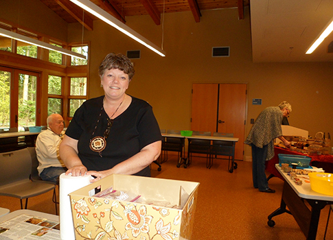 Tammy Taylor (Tulalip), Workshop, Cedar Basket Weaving, Jun 2012