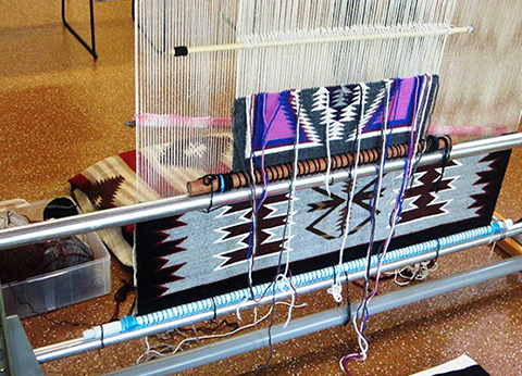 Weaving – by Dorlene Arthur – May 2014