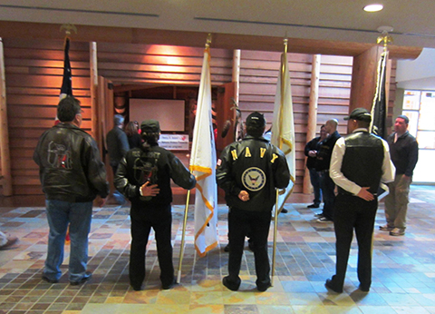 Tulalip Honor Guard Veterans Day Opening Ceremony - Nov 2013