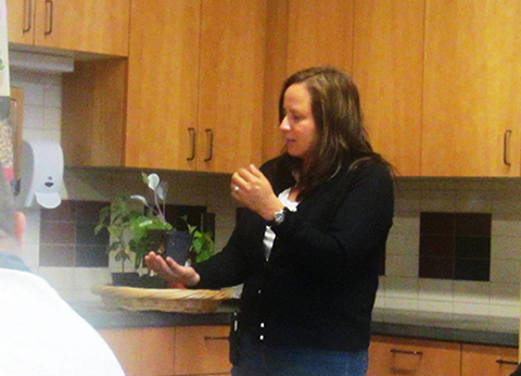 Veronica Leahy (Isleta Pueblo - Navajo - Chiricahua Apache - Spanish) - Gardening Programs - June 2013