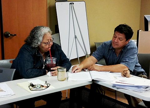 Inez Bill and Phil Narte, Lecture Series, Oral History of Treaty, Sep 2015
