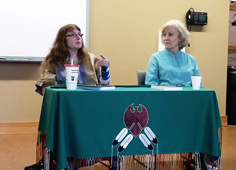 Hibulb Cultural Center with Robin LaDue and MaryKay Voss, Lecture Series, on their book Totems of September, May 2015