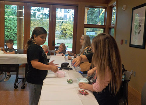 Allyea Hernandez Slime Making Workshop, October 2018