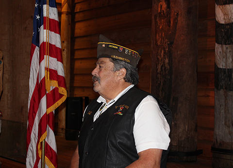 Daniel Gene Zackuse, Veterans Day Emcee, Nov 2017