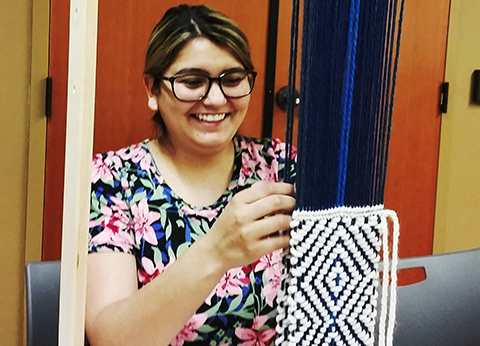 Tisha McLean, Weekly Weaving, Mar 2018