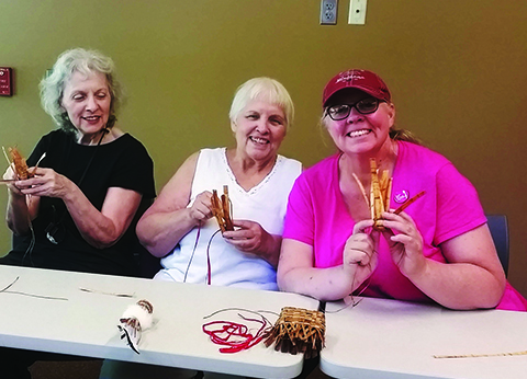 Weaving Demonstration, May 2017