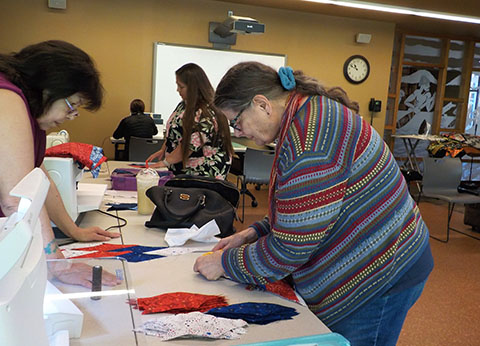 Judy Irish Lone Star Quilt Workshop, April 2019