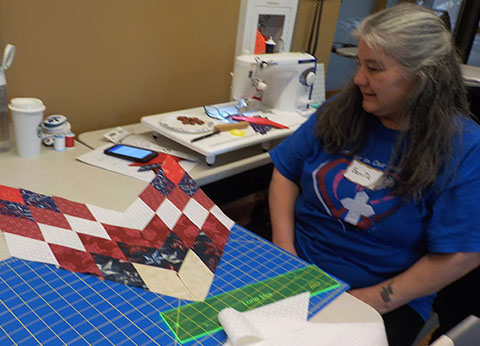 Benita Rosen Veterans Quilt Project, April 2019