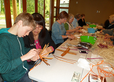 Workshop - Cedar Basket Weaving - Jun 2012