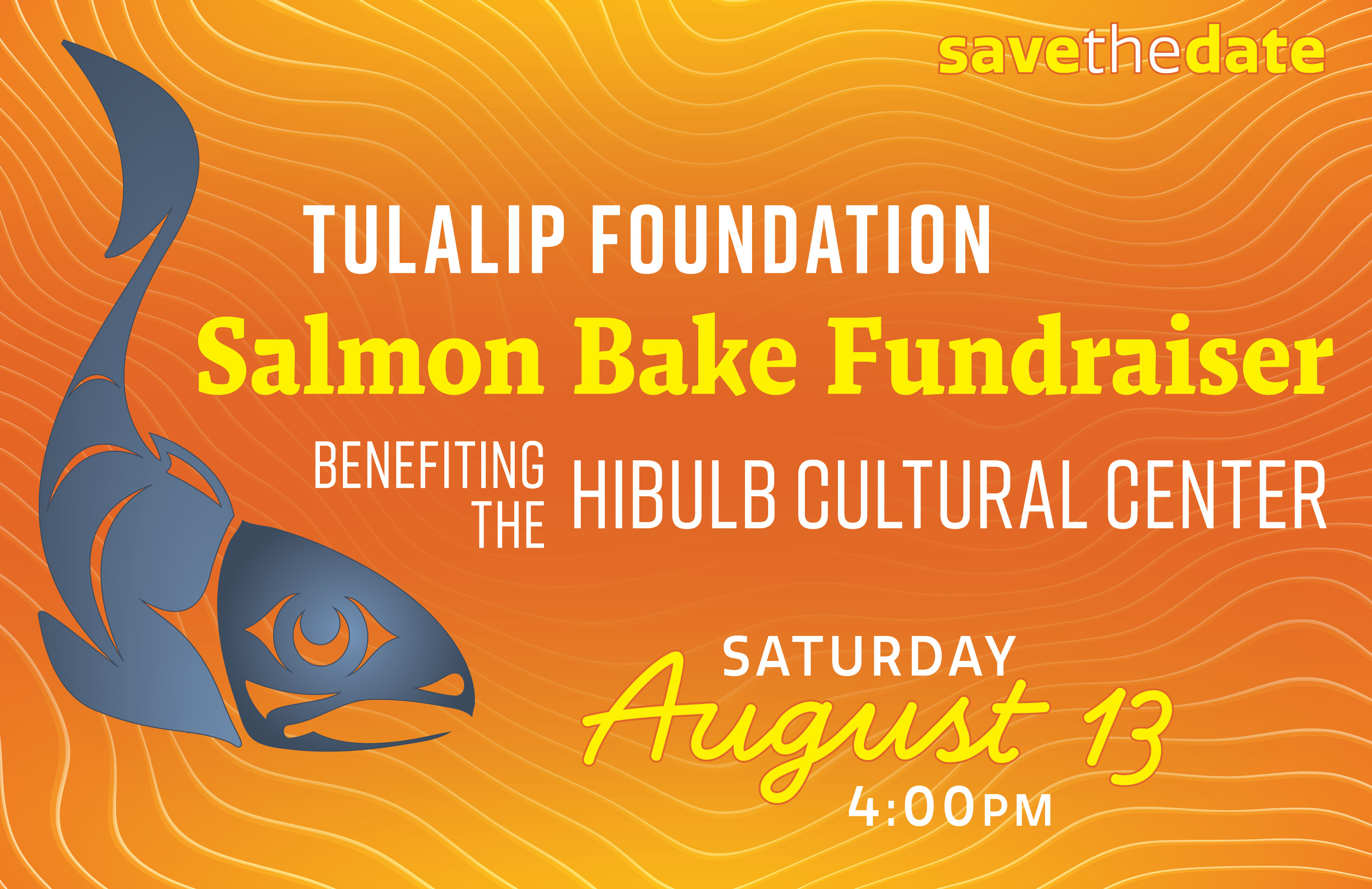 Hibulb Cultural Center Salmon Bake 2022 Fundraiser Registration image. 