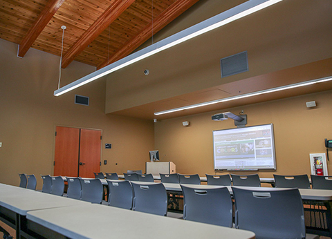 The 23,000 square foot Hibulb Cultural Center has space av available for rent. 