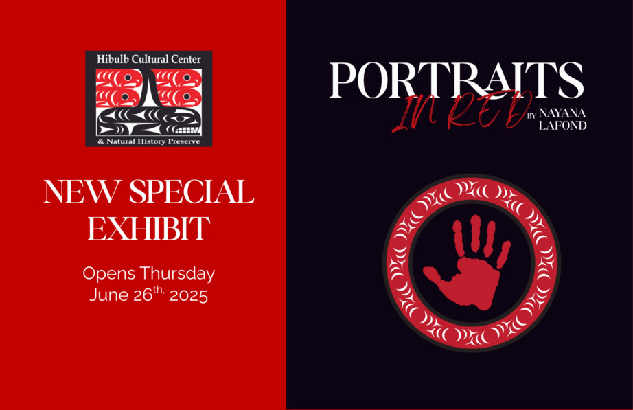 Hibulb Cultural Center Exhibits “Portraits in RED” by Nayana LaFond