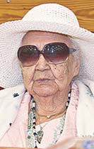 Hazel Sampson learned English as a second language. She was important to the Klallam language preservatioin work.